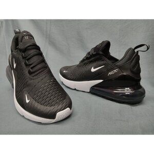 Nike Boys Air Max 270 (GS) Sneakers Black White Anthracite Size 7 NEW NO BOX!